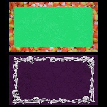 Halloween Themed Slideshow Background Pack by Gray Brothers Education Resources