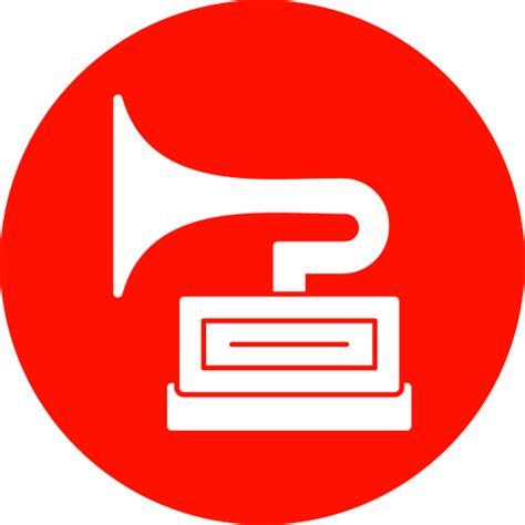 Gramophone Free Music Icons
