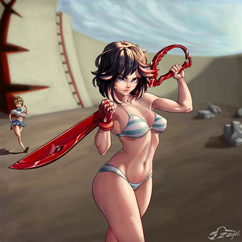 Ryuko Matoi Kill La Kill By Zizujel Hentai Foundry