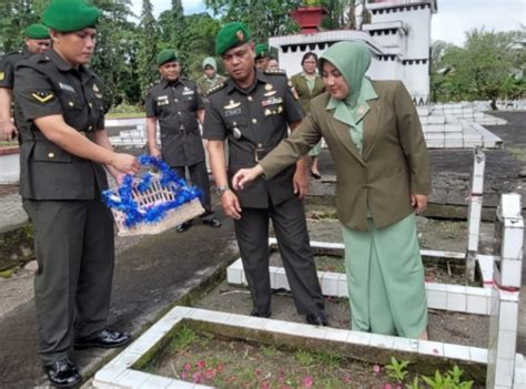 Hut Ke Infolahta Kodam Xiii Merdeka Gelar Ziarah Dan Anjangsana