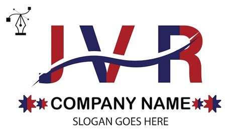 Premium Vector Jvr Letter Logo