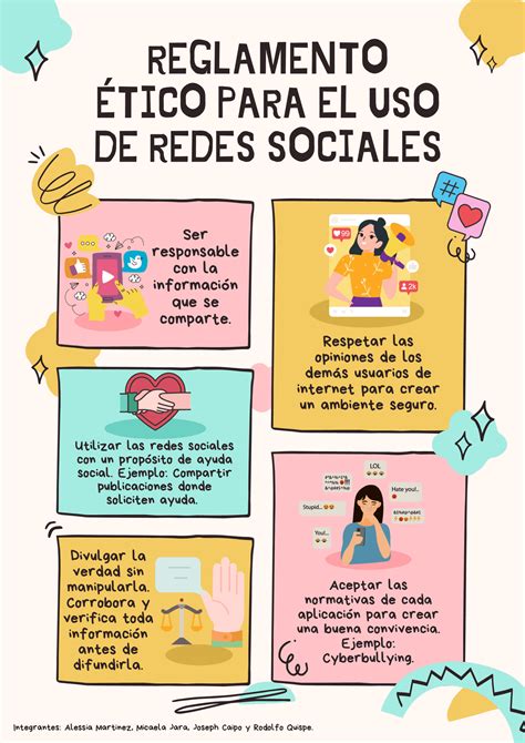 AFICHE - REDES SOCIALES | Guías, Proyectos, Investigaciones de Ética