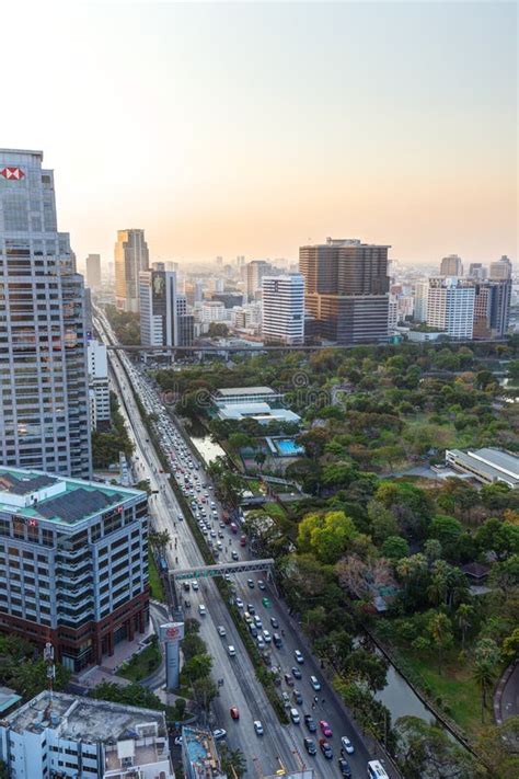 Lumpini Park in Bangkok Viewed from Above Editorial Photo - Image of ...