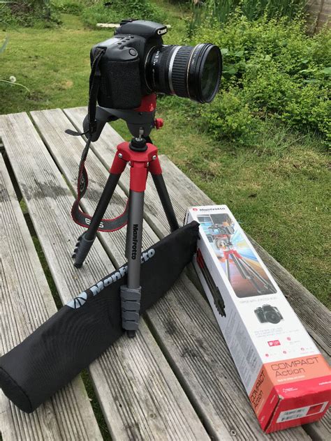 Manfrotto Compact Action Tripod Almost New In Eastbourne East