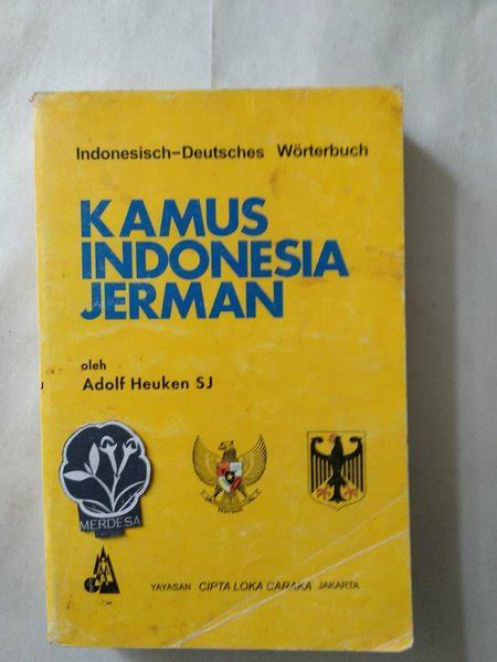 Jual Kamus Indonesia Jerman Adolf Heuken Di Lapak Merdesabook Bukalapak