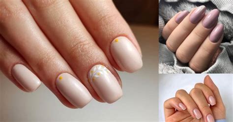 Nude Manicure Galeria Jesiennych Stylizacji