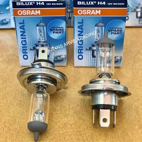 OSRAM H4 BILUX 12V 60/55 2PCS (Original) | Lazada PH