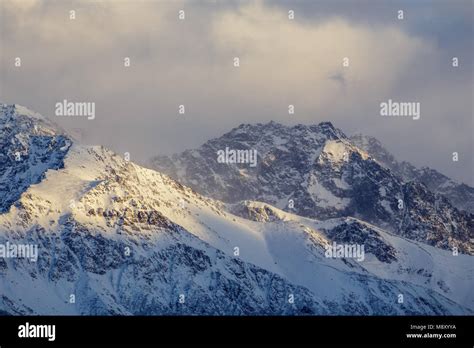 Chugach Mountains, Eagle River, Anchorage, Alaska Stock Photo - Alamy