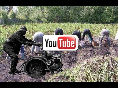 Одноколесный мотоблок - YouTube