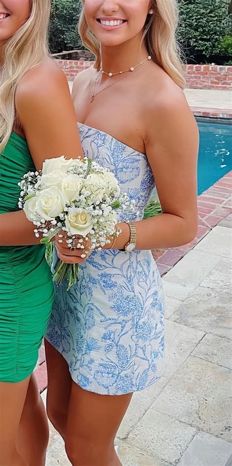 Homecoming Dresses Short Prom Dress Cocktail Dresses Strapless Short H