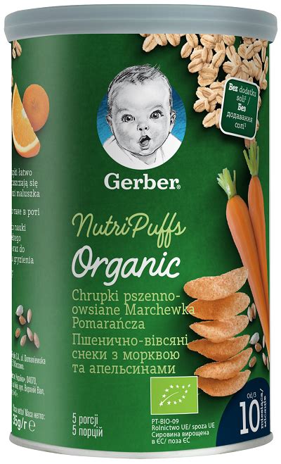 Suplimente Alimentare Copii Nestle Gerber Bio Gustare Cu Cer