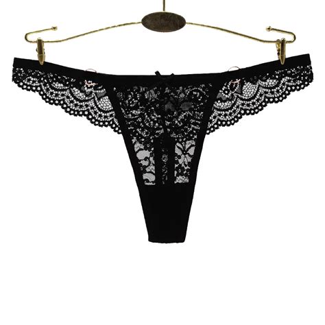 Fy Hot Sales Sexy Black Lace G Strings Women S Sexy Panties Ultra