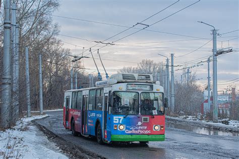 Ленинск-Кузнецкий, ЗиУ-682Г [Г00] № 57 — Фото — Городской электротранспорт