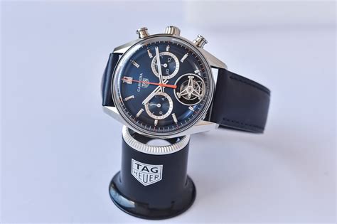 hands   tag heuer carrera chronograph tourbillon glassbox