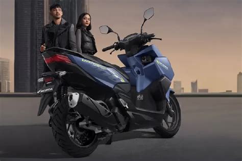 Tampil Misterius Honda Vario 160 Abs Matte Blue Skutik Dengan