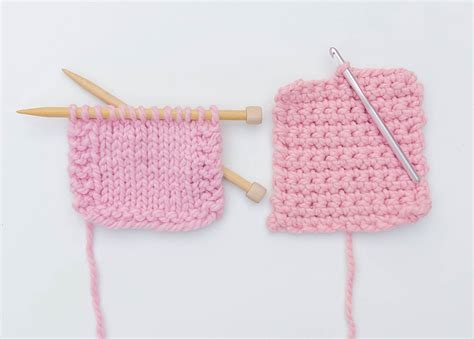 Knitting vs Crochet [2 Great Beginner Crafts]