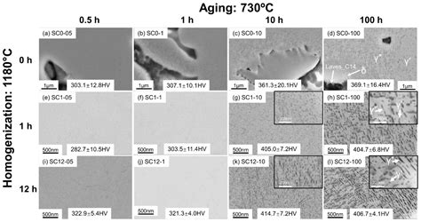 Materials Free Full Text Influence Of Homogenization On Phase Transformations During