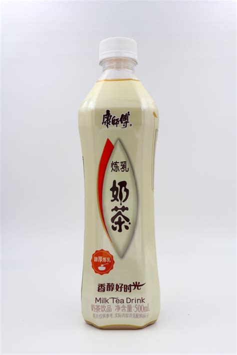 Refergerante De Cha 500ml 康师傅 经典奶茶 Supermercado Chen