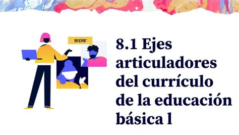 Ejes Articuladores Del Curr Culo De La Educaci N B Sica