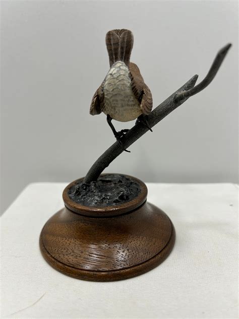 Wren Hand Carved In The 1990s Etsy