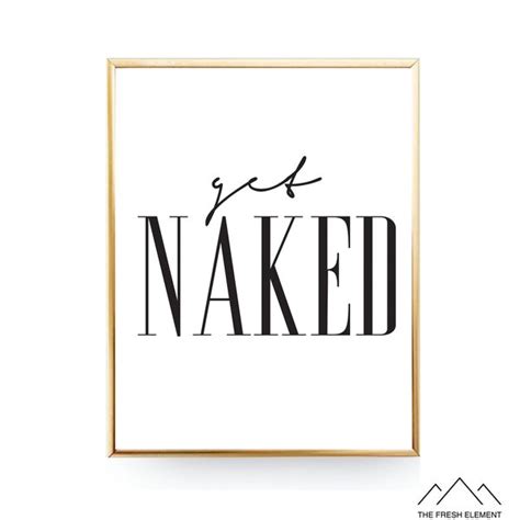 Get Naked Quote Etsy