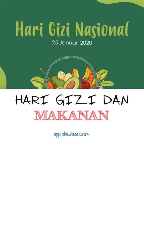 Link Bingkai Twibbon Memperingati Hari Gizi Dan Makanan Tahun