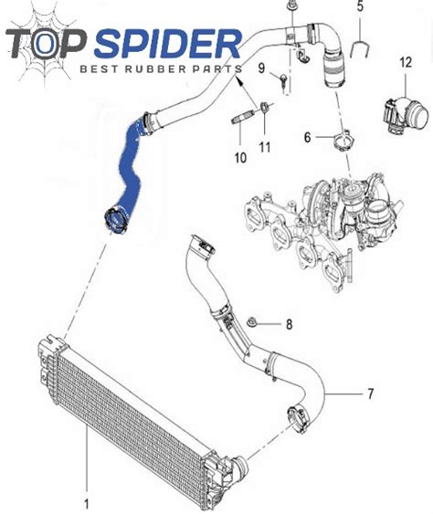 Intercooler Hose Renault Master Iii Dci Intercooler Turbo Hose