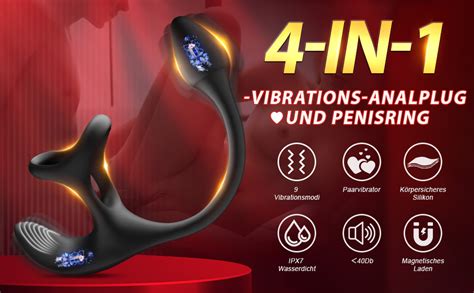 Vibrator Prostate Stimulation Men With Ring Sex Toy For Men Dildo Plug Vibrators For Men Plug