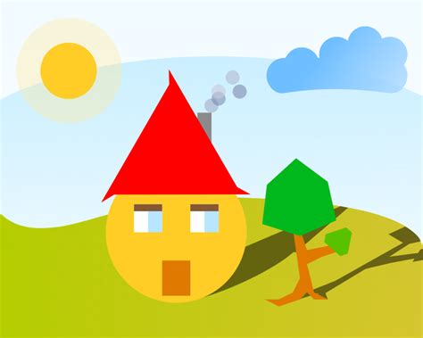 Face House Openclipart
