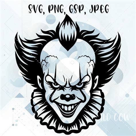Penny Wise Svg For Silhouette Cricut Print And Cut Laser Engrave Vector Image Vinyl Cut