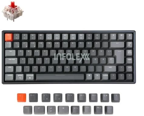Keychron K Rgb Bluetooth Hot Swap Gateron G Pro Red Mechanikus Billenty Zet