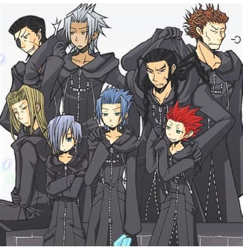 Organization XIII Kingdom Hearts Fanart Kingdom Hearts Art Kingdom