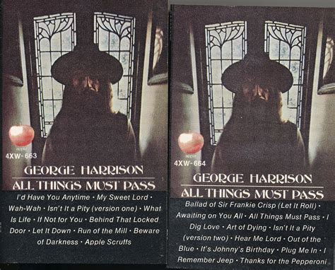 George Harrison All Things Must Pass Music