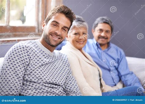 Theyll Always Be The Best Cropped Portrait Of A Senior Couple Sitting With Their Adult Son At