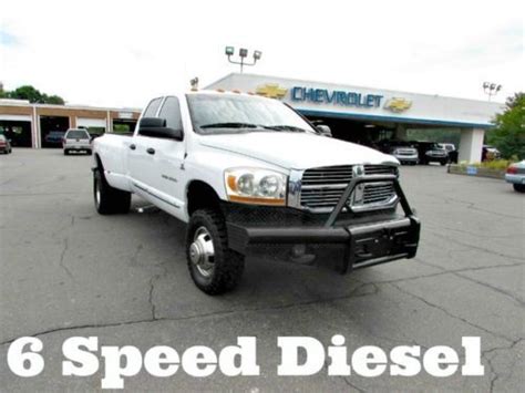 Sell Used 2006 Dodge Ram 3500 Laramie 6 Speed Cummins Turbo Diesel 4x4