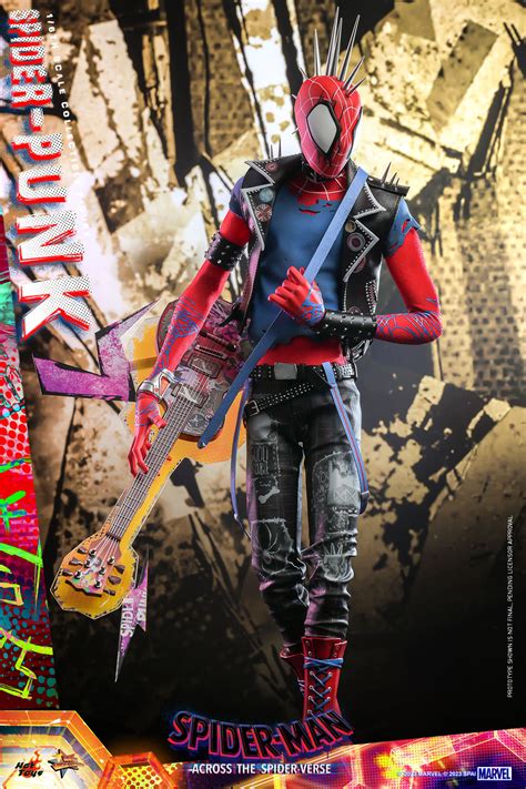 Hot Toys Spider Man Across The Spider Verse Th Scale Spider Punk Collectible Figure