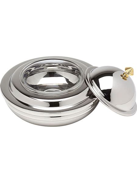 Икорница с крышкой Eternum с емкостью для льда, металлическая купить по ...