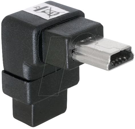 Delock Usb B Mini Pin Plug Socket Angle At Reichelt