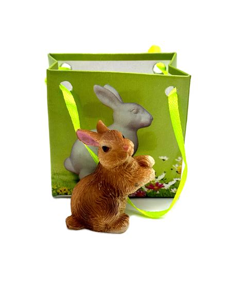 Deko Figur Mini Hase In T Te Ca Cm Ostern Fr Hjahr Tierfigur Formano