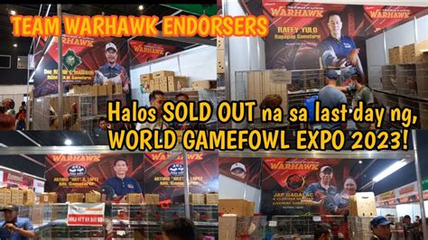 Exhibitor Ng Mga Quality Na Manok Panabong Warhawk World Gamefowl