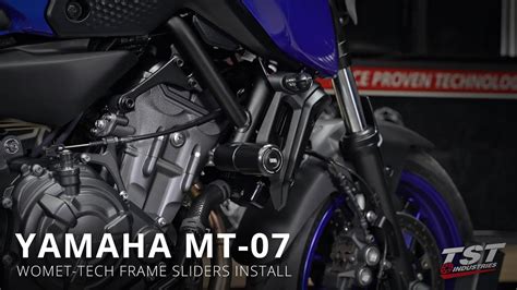 How To Install Womet Tech Frame Sliders On Yamaha Mt By Tst