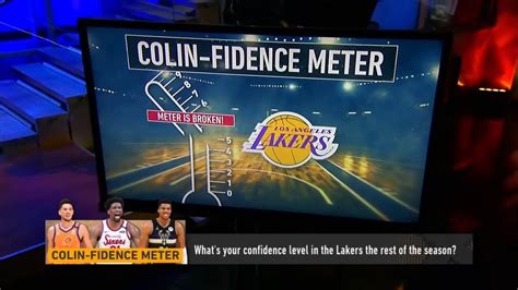 Reacting To Colin Cowherd Nba Finals Confidence Meter Lakers Broke The Scale Youtube