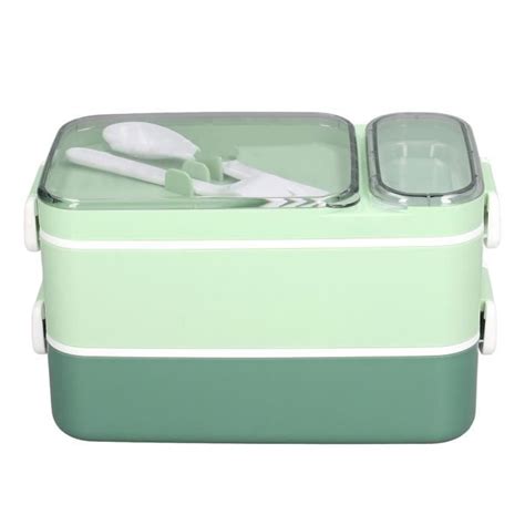 Urb Bento Box Bo Te Bento Verte Double Couche Anti Fuite Pour Four