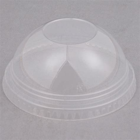 Fabri Kal Dlkc Nh Oz Clear Pet Plastic Dome Lid No Hole Case