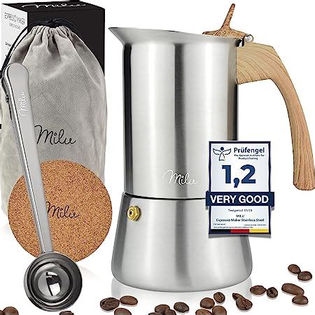 Milu Espresso Maker Suitable For Induction Cookers Cups