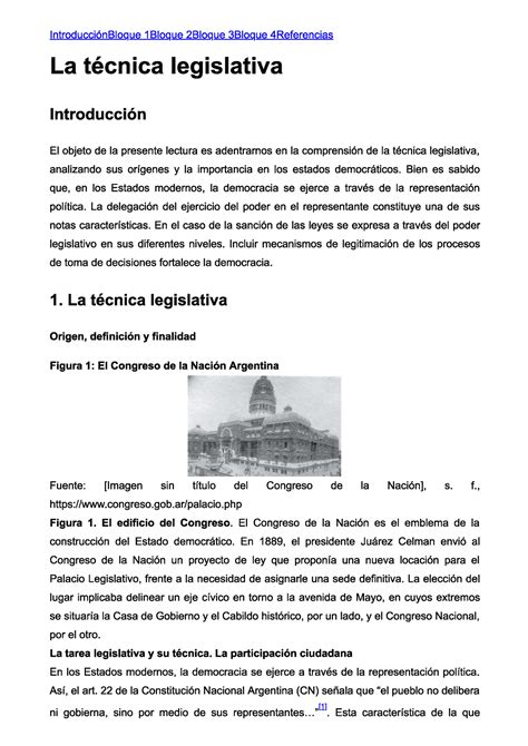 M1L1 Apuntes Modulo 1 lectura 1 Redacción y Técnica Legislativa