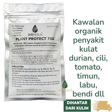 Anti Kulat Pokok G Plant Protect Organic Fungicide For Plants