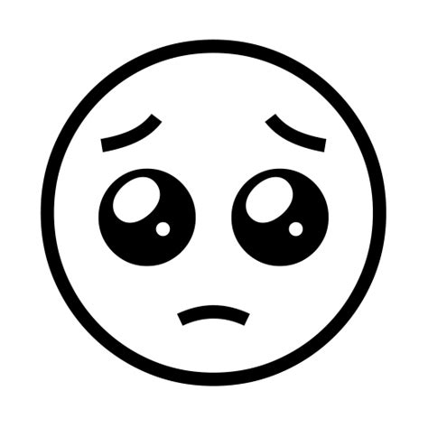 pleading face  noto emoji font