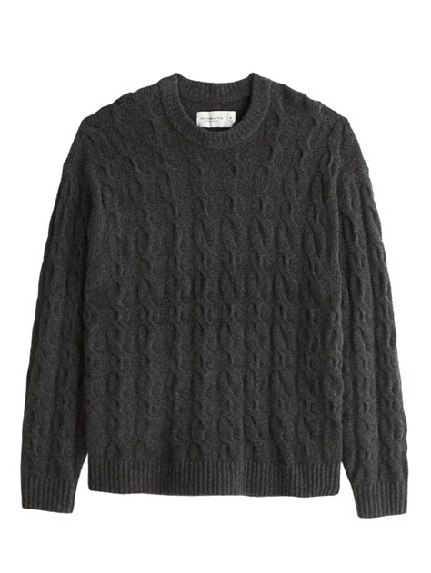 Abercrombie S Cable Knit Sweaters Are An Absolute Steal Gq