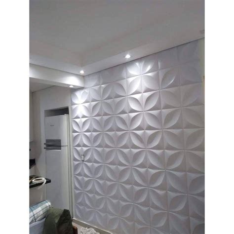 Revestimento 3d Placa Pvc Modelo Iris Cx 26 Unidades Casas Bahia